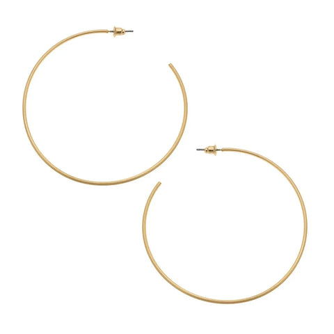 The Gwen Gold Hoop Earring