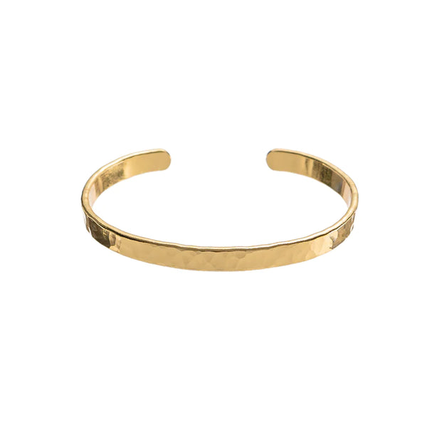 BRENDA GRANDS HAMMERED BANGLE