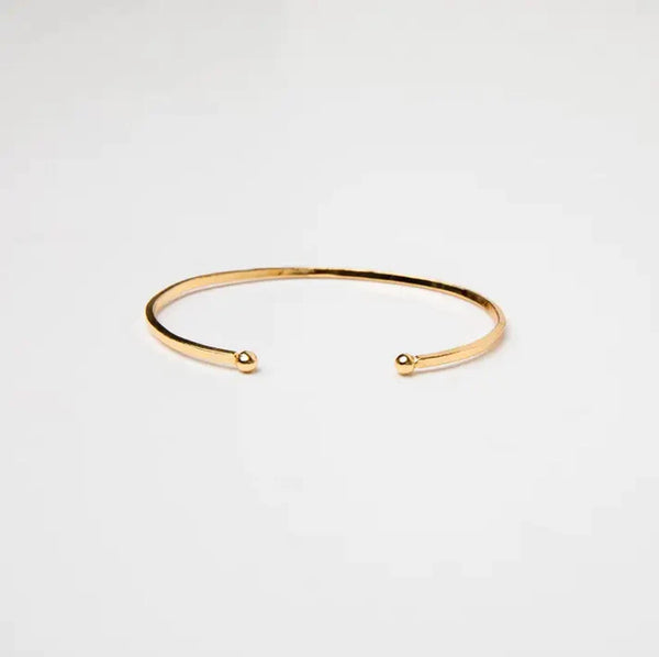 BRENDA GRANDS THIN HAMMERED BRACELET