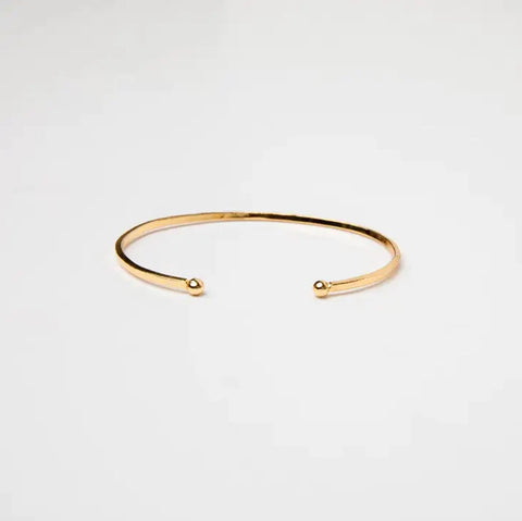 BRENDA GRANDS THIN HAMMERED BRACELET