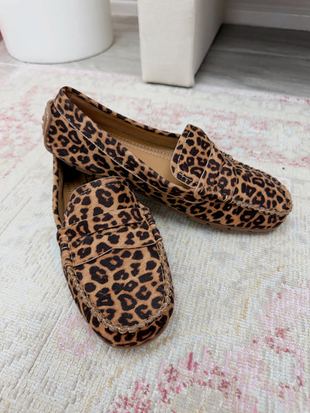 Corkys - Leopard Moccasin Penny Loafer