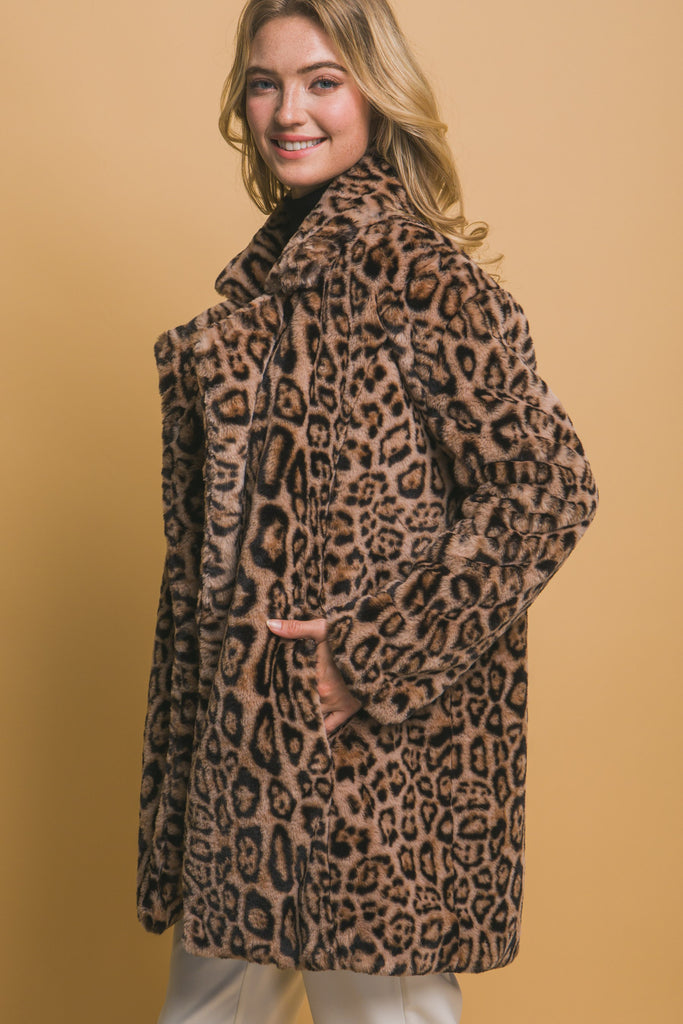 The Millie Leopard Coat
