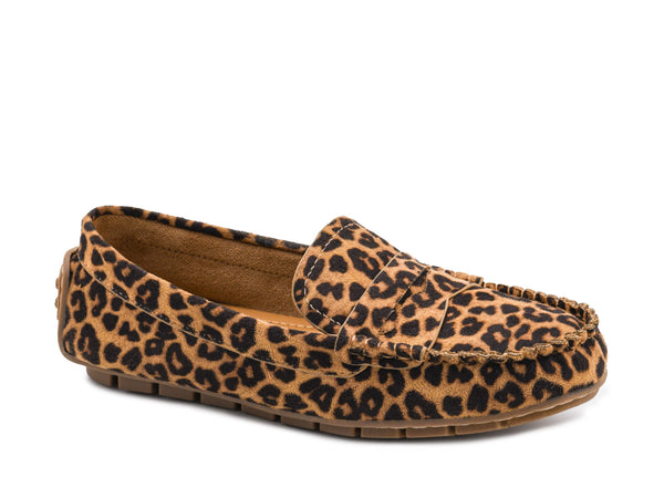 Corkys - Leopard Moccasin Penny Loafer