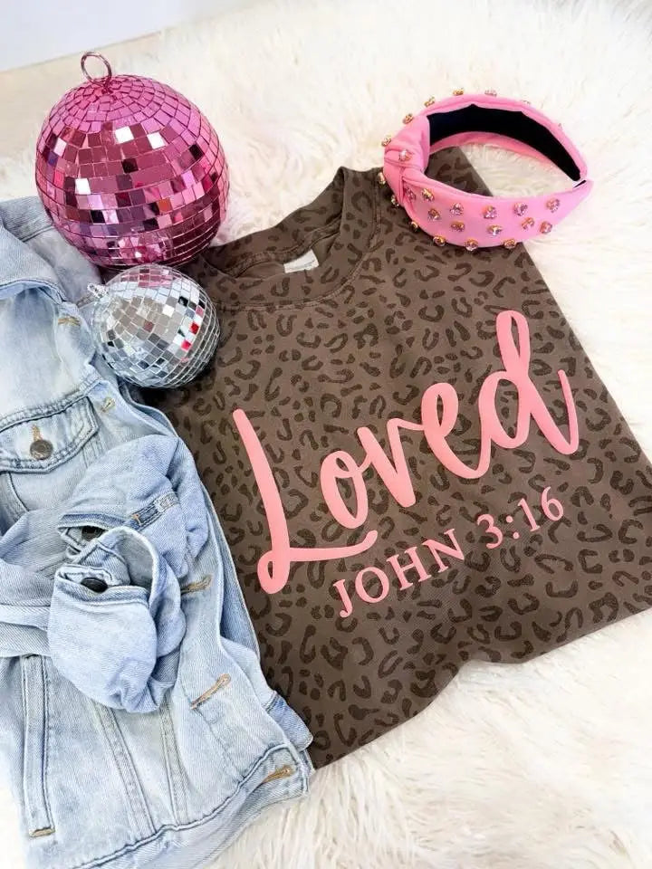 The Leopard Loved Graphic T-Shirt