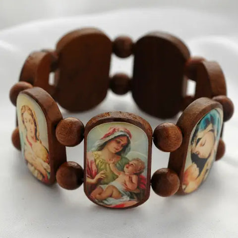 The Wooden Madonna Bracelet