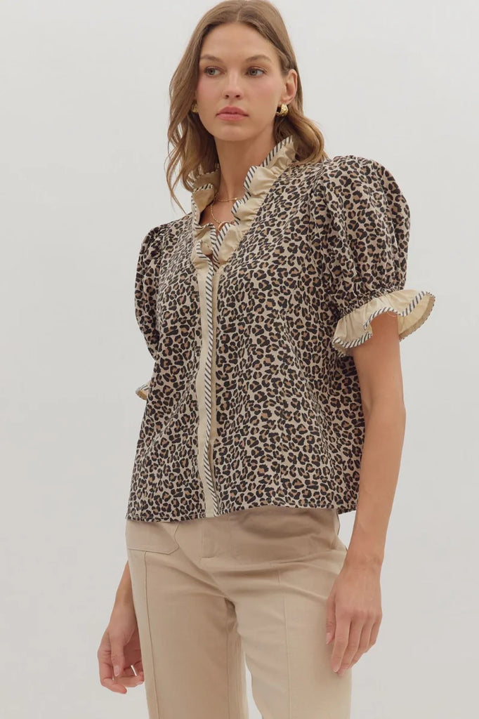The Marissa Leopard Top