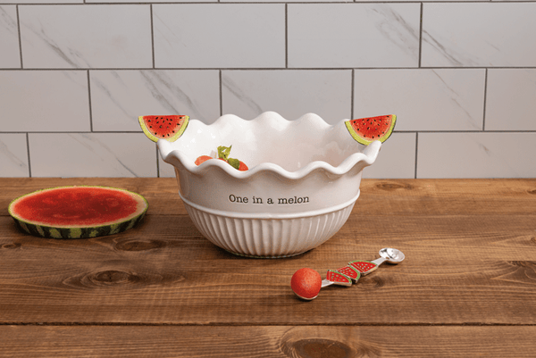 Mudpie Watermelon Bowl Set