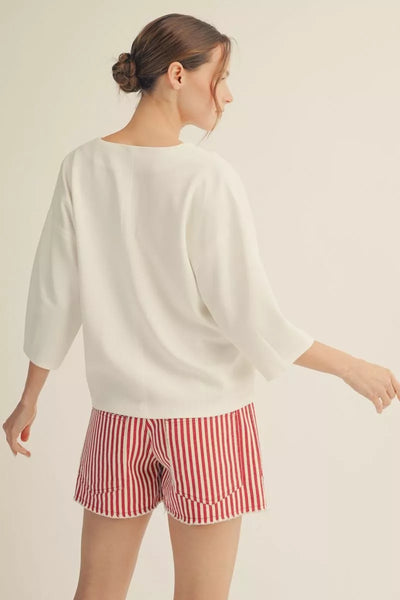 The Misti Off White Top
