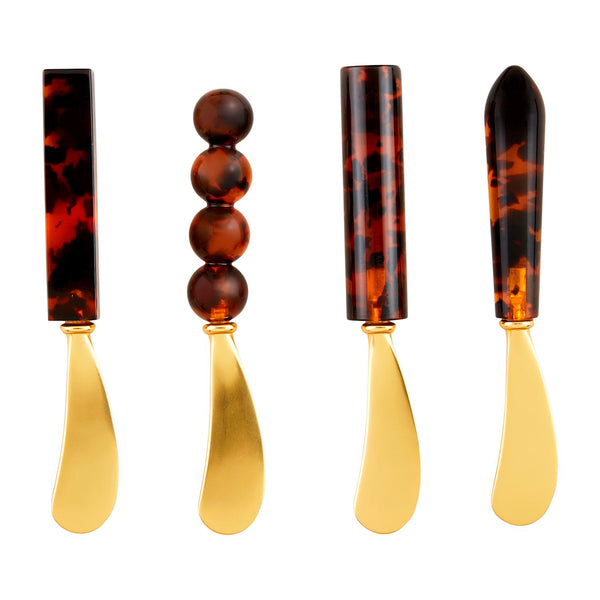 Mud Pie Tortoise Acrylic Spreaders