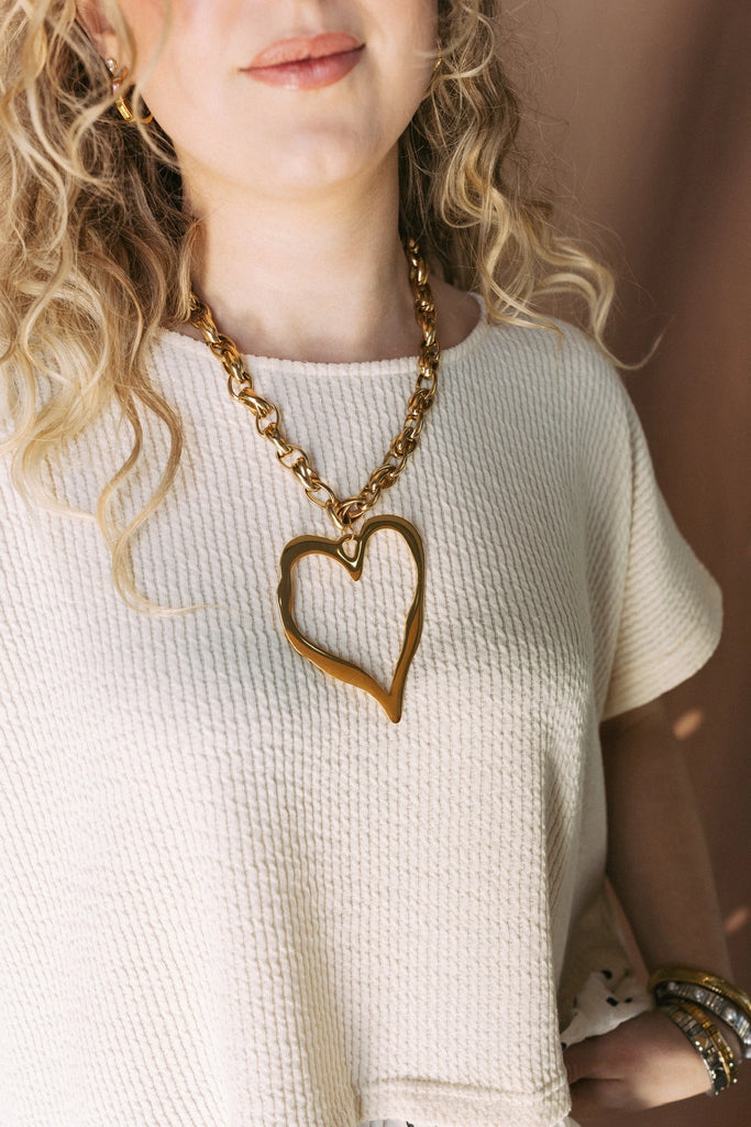 The Open Heart Necklace