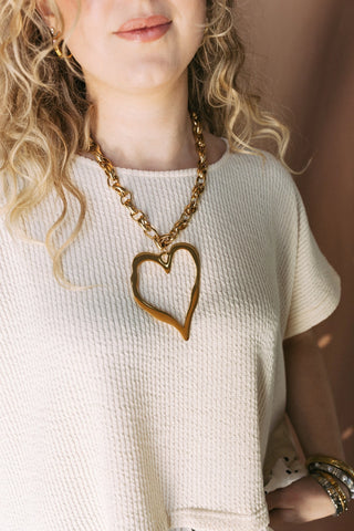 The Open Heart Necklace