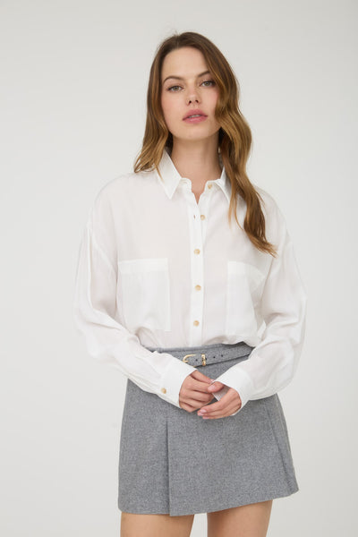 The Hanna Oversized Button Down Shirt