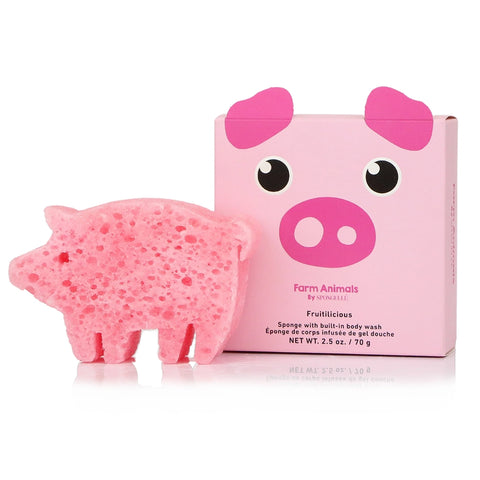 Spongelle Kids Pig Bath Sponge