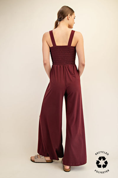 The Presley Smocked Jumpsuit