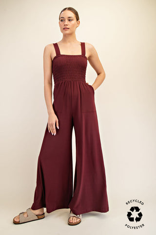 The Presley Smocked Jumpsuit