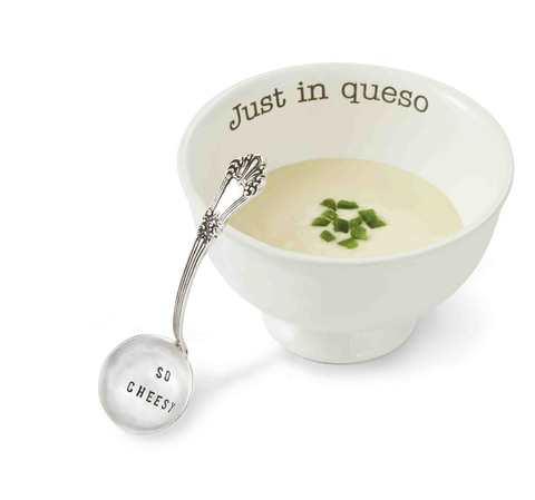 Mud Pie Just in Queso Dip Set