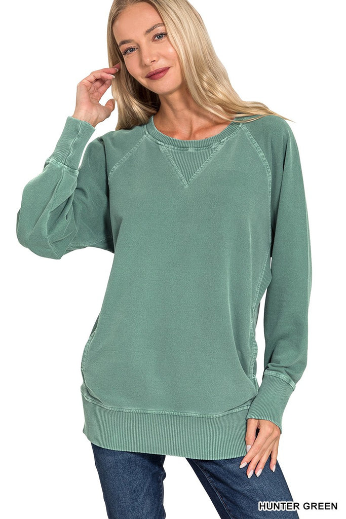 The Sally French Terry Pullover