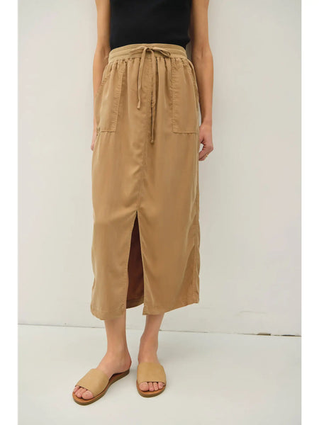 The Gatlin Tencel Midi Skirt