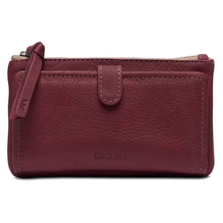 Consuela Slim Wallet - Plum