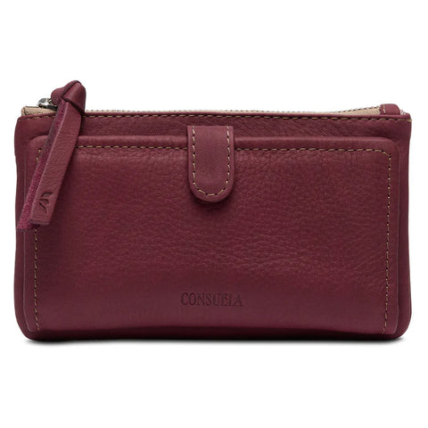 Consuela Slim Wallet - Plum