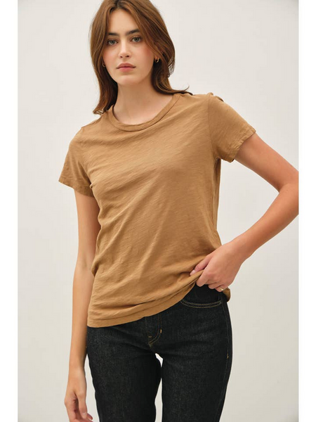 The Genni Basic Cotton Slub Top