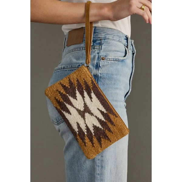 The Western Woven Wristlet