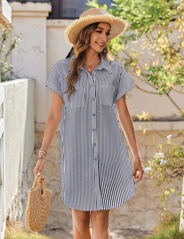 The April Stripped Dress