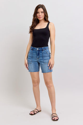 The Josey Mid Rise Bermuda Short