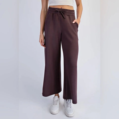 The Tiffany Wide Leg Scuba Pant