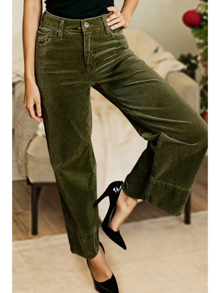 The Whitley Corduroy Wide Leg Pants