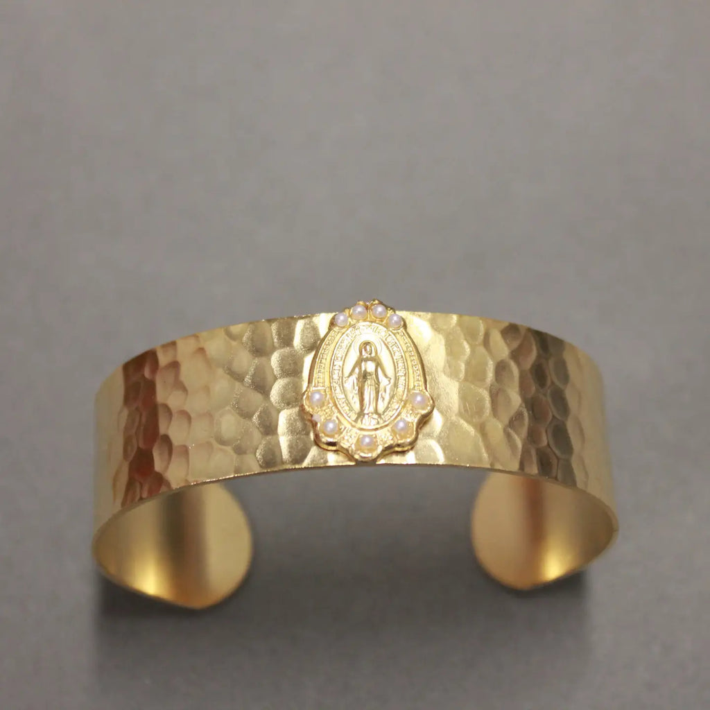 The Gold Wide Mary Cuff