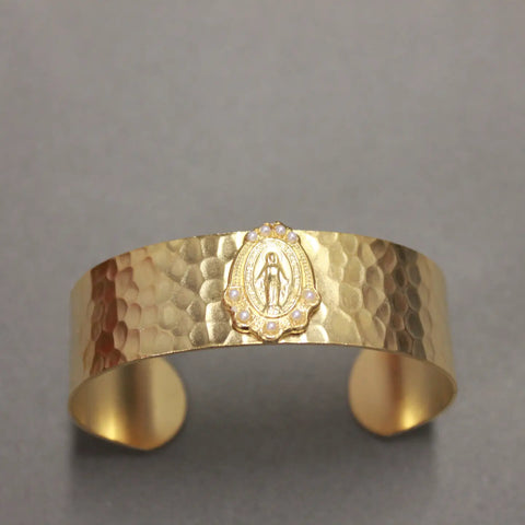 The Gold Wide Mary Cuff
