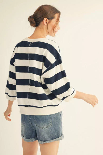 The Willow Stripped Top