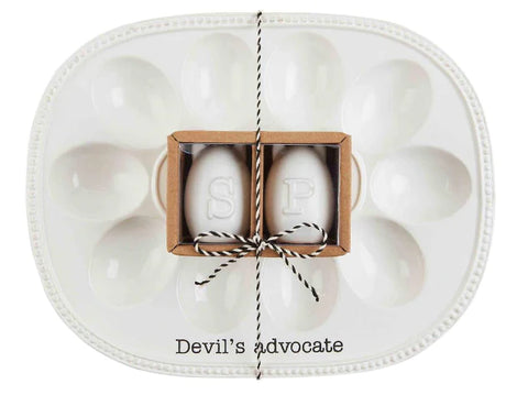 MUD PIE DEVIL EGG TRAY