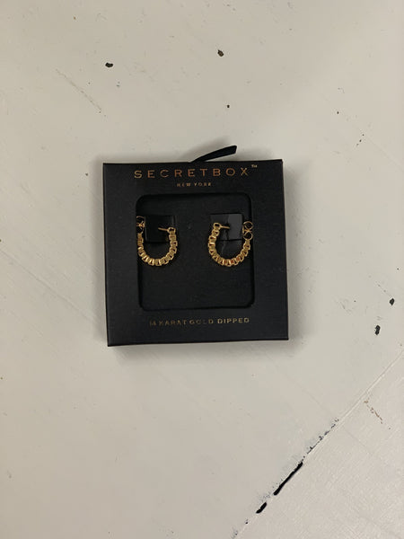 BLACK BOX EARRINGS