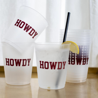 The Howdy Party Cups