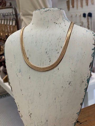 Simple Gold Snake Chain
