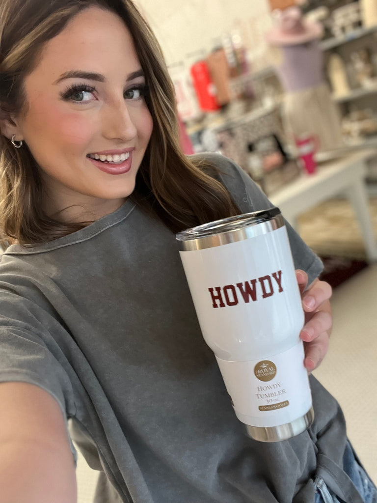 The Howdy Insulated Drink Tumbler